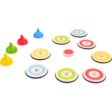 Jeu de curling en salle