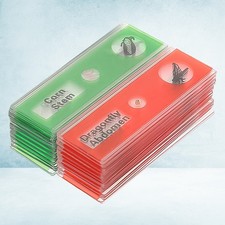  24 Pcs Lames Microscope