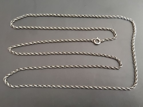Ancien sautoir argent - ancien,
