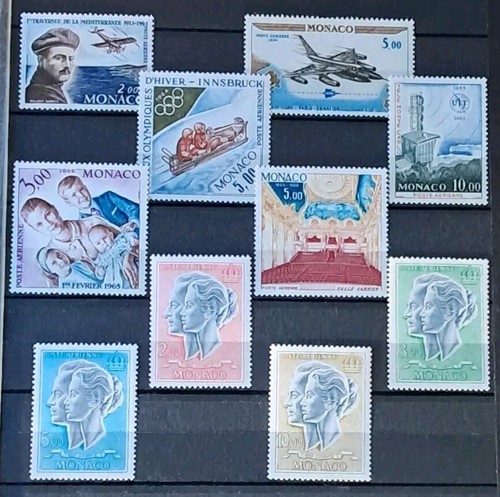 Monaco timbre poste aérienne - monaco,