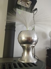 Lampe Fibres Optiques Design 1970.