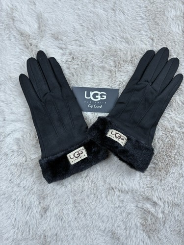 Gants ugg noirs fourrees - ugg,