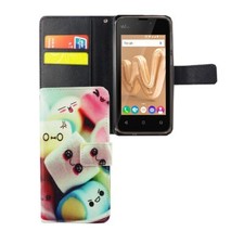 Étui pour Téléphone Portable de Protection Wiko Jerry Max Pochette Portefeuille