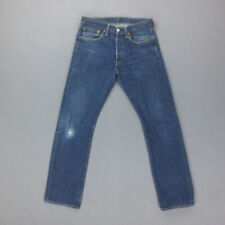 Jean Droit Levi's 501 W31 L32 Bleu Coton Boutons n2