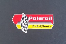 Autocollant / sticker Auto moto Polaroil lubrifiants