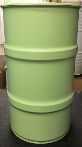 Baril métal 60l vert - métal,