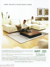 PUBLICITE ADVERTISING 046  2005  Les  salons cuir Natuzzi