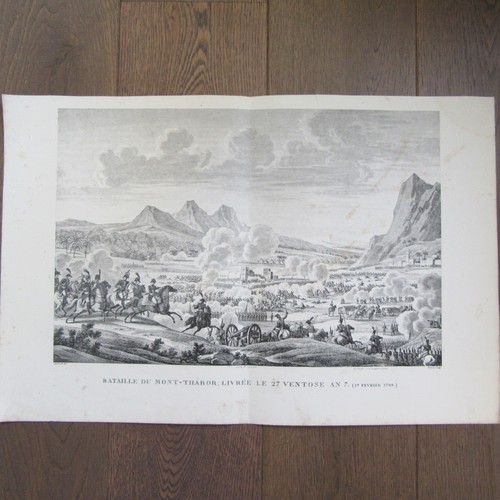 Gravure 1850 par vernet - ,