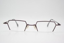 Lunettes Vintage Theo Belgique T.O Dos De Brasse Bordeaux Monture De Lunettes
