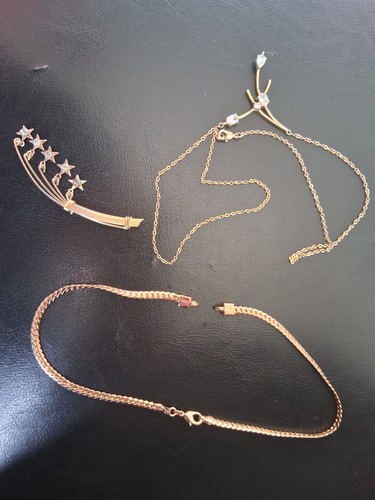 Lot bijoux vintage en - de,