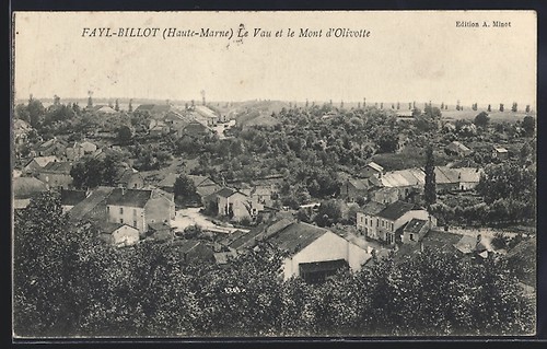 Cpa fayl billot - cpa, /haute-marne