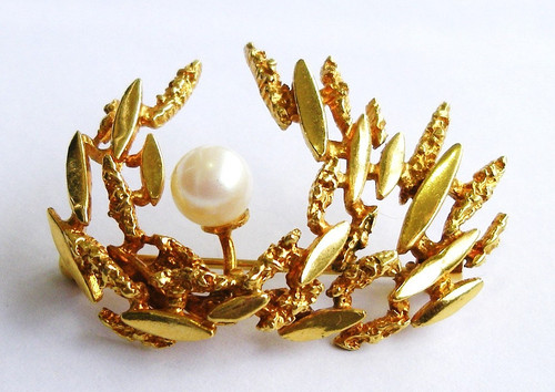 Broche vintage décor - vintage,