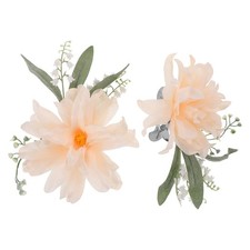  Embrasses de rideaux à fleurs 2 pièces : accessoires de rideaux à motif floral