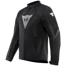 Veste de moto Dainese Herosphere Tex noir/blanc diamant