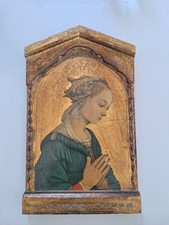 reproduction  icone  Madonna DE LIPPI  tableau réligieux