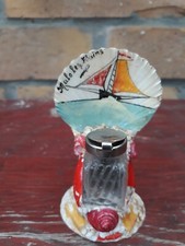Coquillage Encrier Souvenir de vacances Malo les Bains Vintage