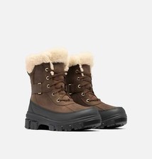 Sorel Women's Torino V Parc Waterproof Snow Boots 2106721256 Tabac, Noir Neuf