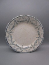 Assiette plate ancienne en