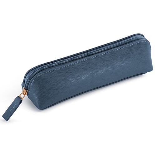 Trousse ovale simili cuir - ovale,