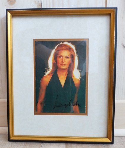 Carte dalida dedicace - dalida,