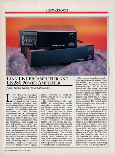 Linn lk1 preamp - -,