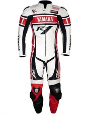 YAMAHA Courses Combinaison de Moto en Cuir Hommes Moto en Cuir Veste Pantalon 52