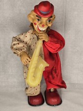 Ancien Jouet Mécanisque  Clown Cirque  Automate 
