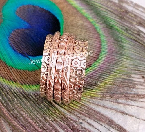 Bague cuivre massif - en,