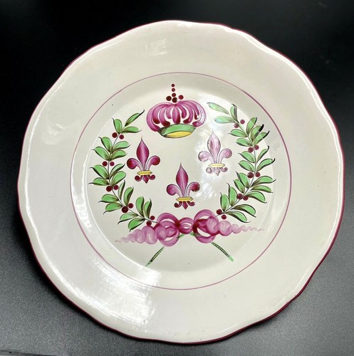 Assiette saint clément - assiette, fleurs