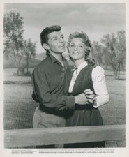 ALAN LADD FRANKIE AVALON GUNS OFTHE TIMBERLAND 1960 PHOTO ORIGINAL