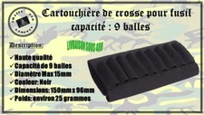 Cartouchière crosse pour - cartouchière, de