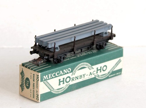 Rare hornby 7171 wagon plat - ho,
