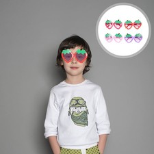 4 Pairs Lunette De Soleil Fille Lunettes Enfant Pour Enfants