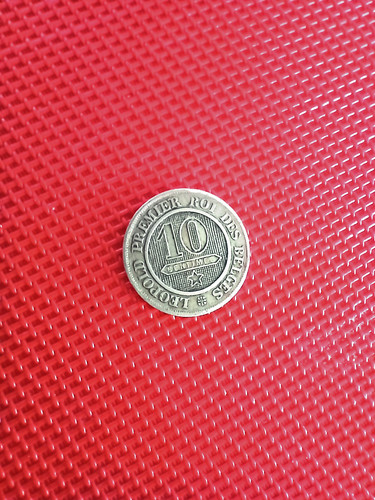 Centimes 1862 leopold - 10,