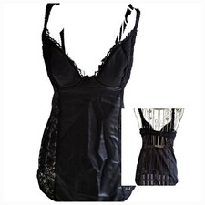 Guêpière Noire Avanza Taille S 