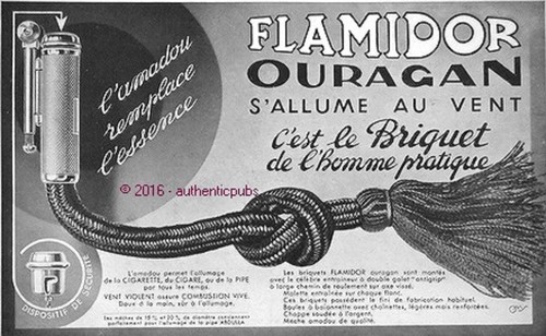 Publicite flamidor ouragan - publicite,
