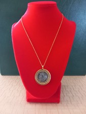 Collier pendentif pièce de