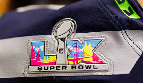 Super bowl jersey patch - lx, 60