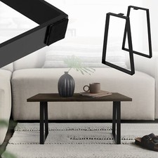 Lot de 2 pieds de table à