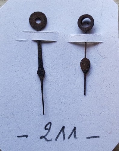 Aiguilles pour montre - , à