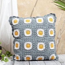 Housse de coussin en coton au
