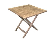 Table carrée pliable et