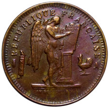 Jeton de Jeu 20 Francs Génie