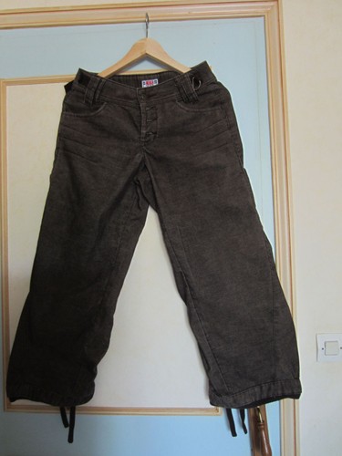 Pantacourt velours - pantacourt,