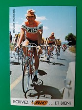 CYCLISME carte cycliste ROGER ROSIERS équipe BIC 1970