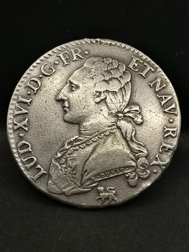 Ecu argent 1792 a paris - argent,