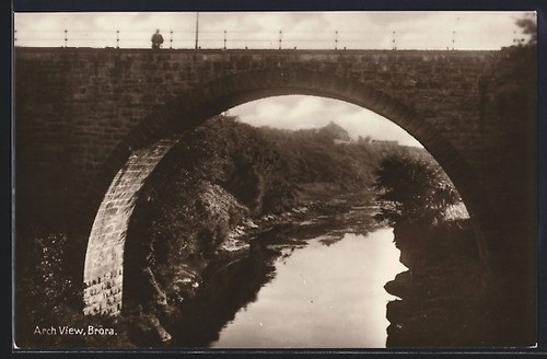 Carte postale brora arch view - carte, brora,