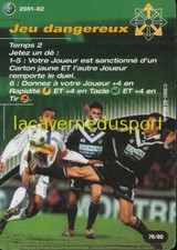 T76 JEU DANGEREUX # CARTE