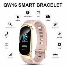 Women Smart Watch Heart Rate Monitor Waterproof Sport Wrist Watch for iPhone And