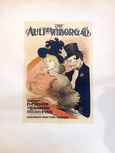 Affiche lithographie illustré - lithographie,